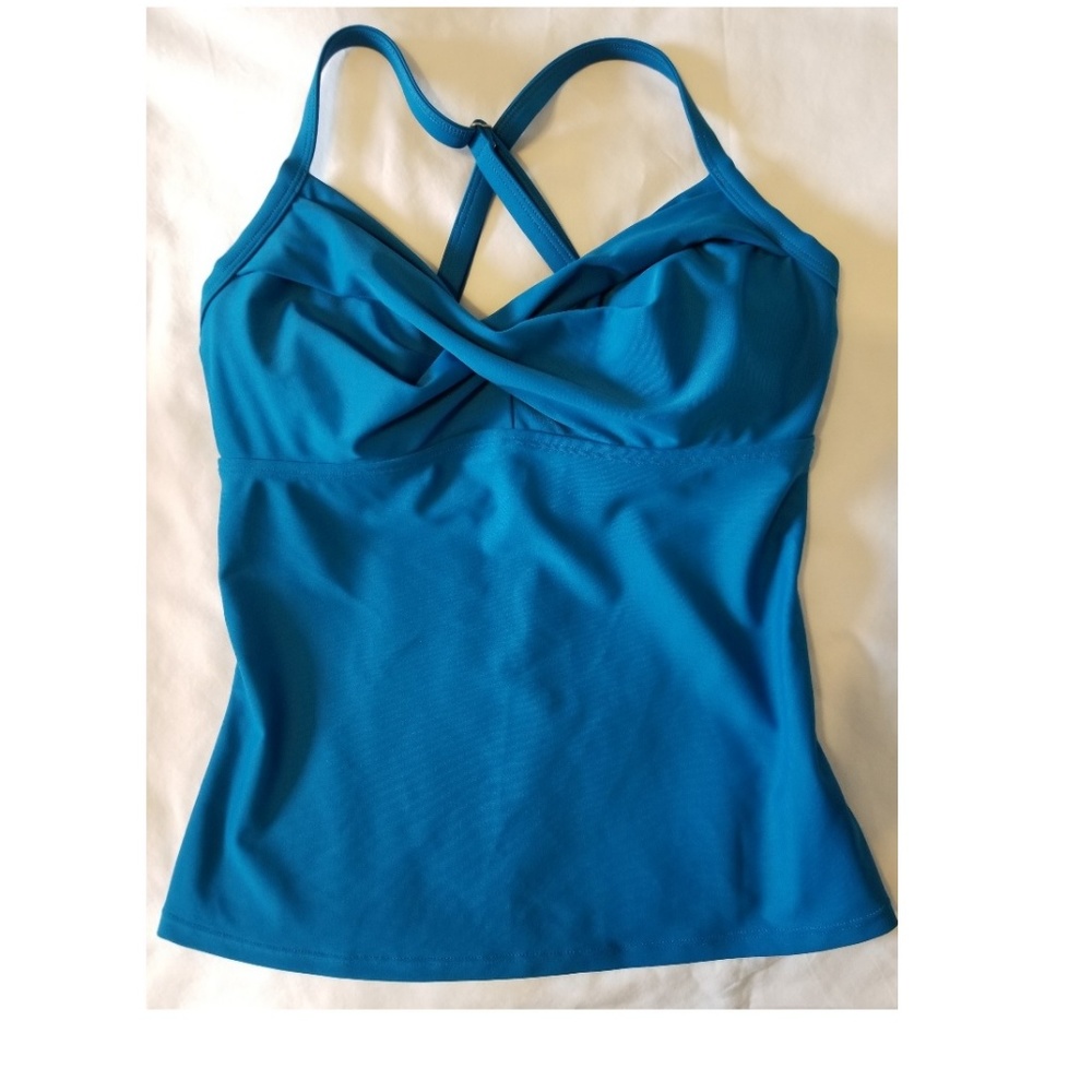 Athleta Twister Tankini 32D/DD v443
